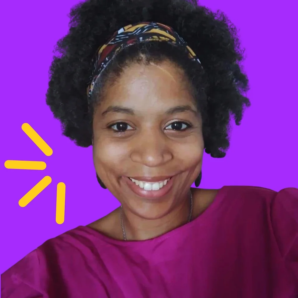 Portrait de Sandrine Eifermann Soutarson souriante